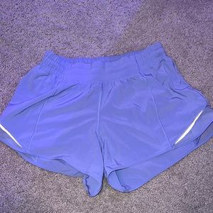 Lululemon RARE Purple Hotty Hot shorts - Size 8 - 4 inch inseam